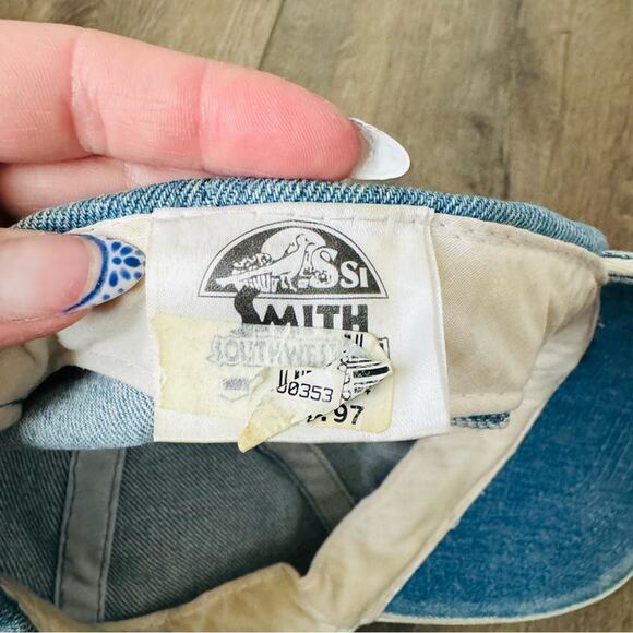 SSI smith southwest denim Arizona “it’s a dry heat” skeleton cactus unisex hat - Picture 8 of 10